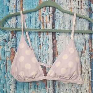 SUGAR Coast by Lolli Swim polka dot bikini top